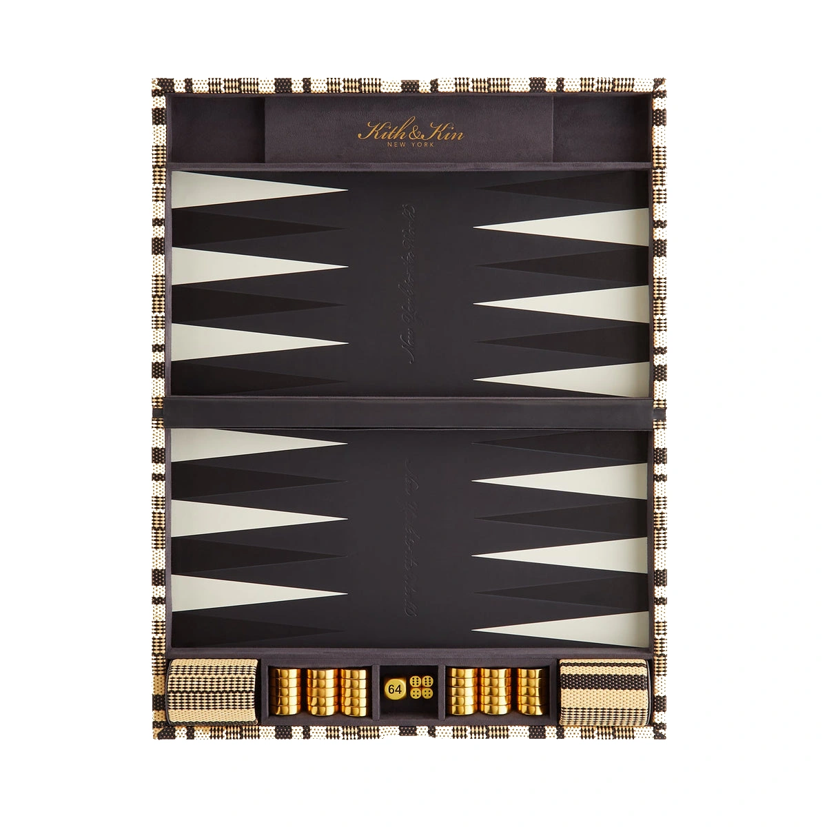 Kith Raffia Backgammon Board Radiant