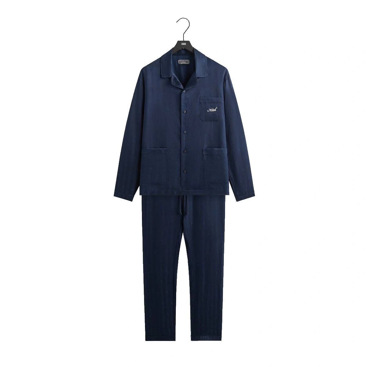 Kith Crest Monogram Pajama Set Nocturnal