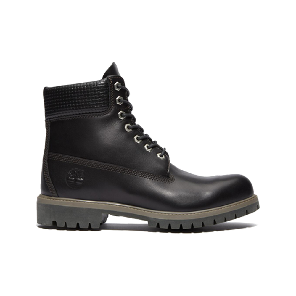Timberland Premium 6-Inch Waterproof Boot Black Full Grain Dark Brown