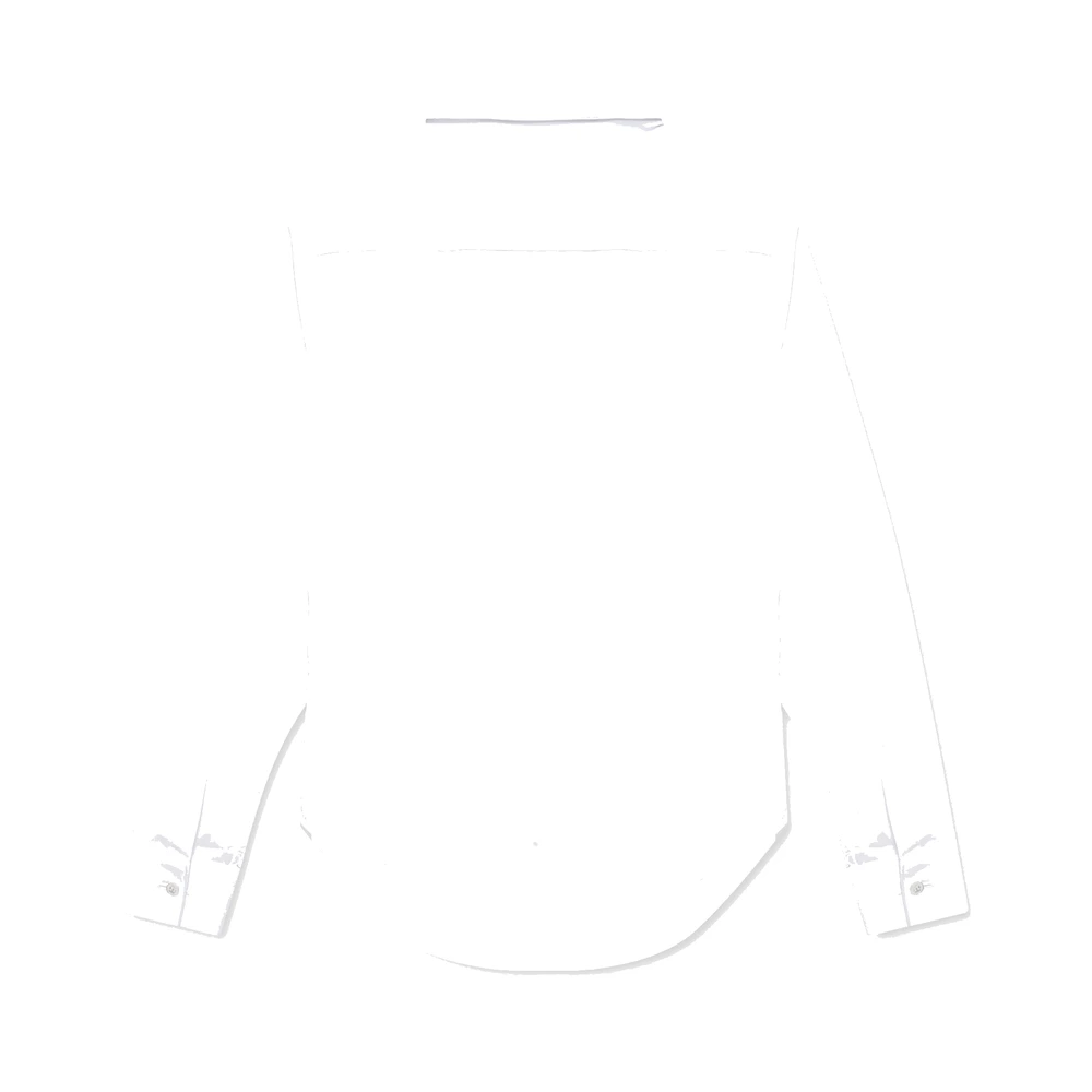 Rhude Papillon Poplin LS Suiting Shirt White
