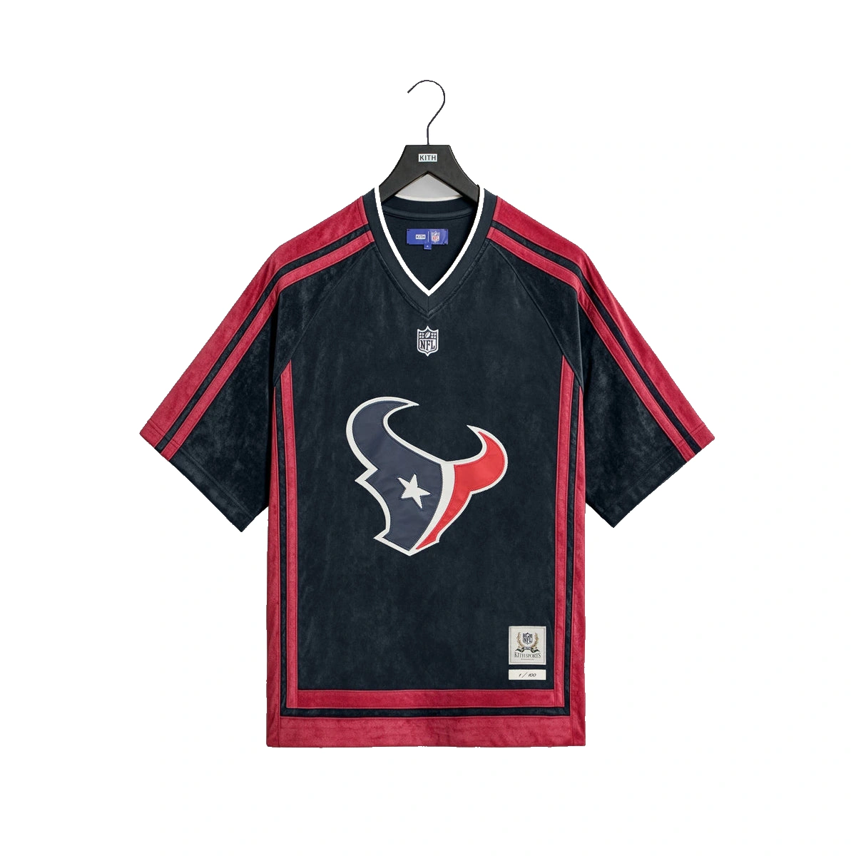 Kith & the NFL for the Houston Texans Leon Shirt Nocturnal
