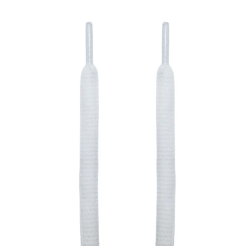 Kulture Klash White SB Dunk Oval Shoelaces