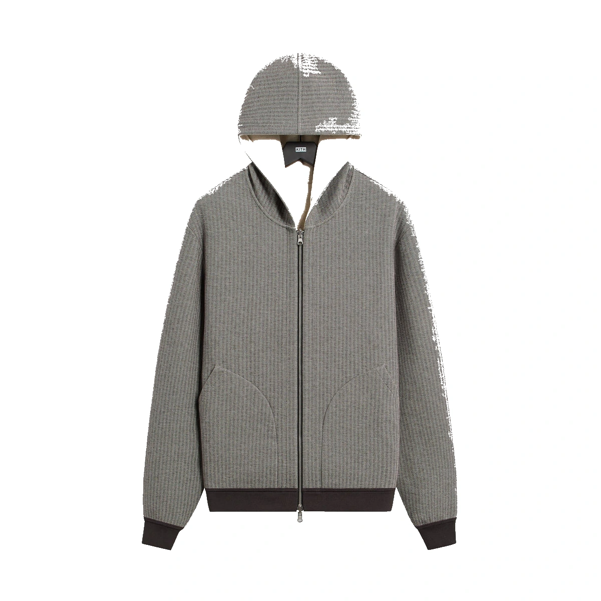 &Kin Reversible Double Face Williams V Hoodie Kindling