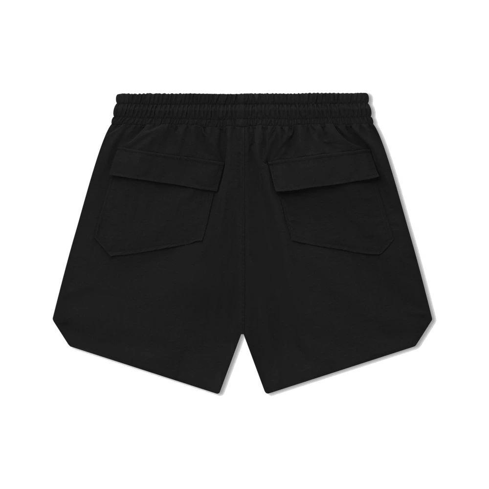 Rhude Rh Logo Shorts Black / White