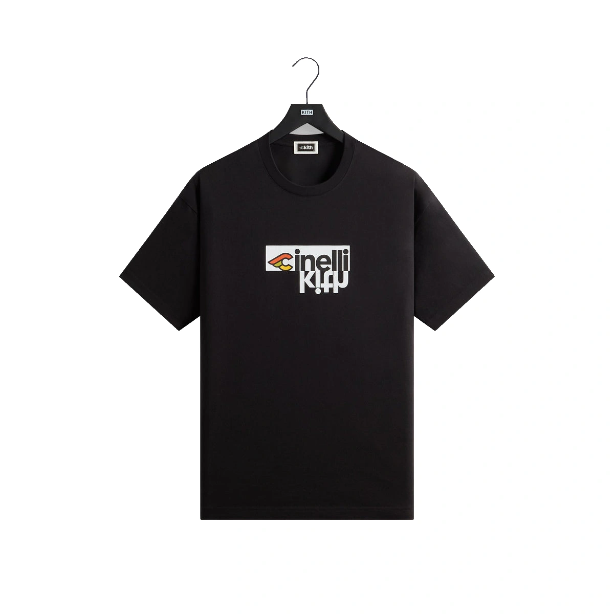 Kith for Cinelli Upside Down Tee Black