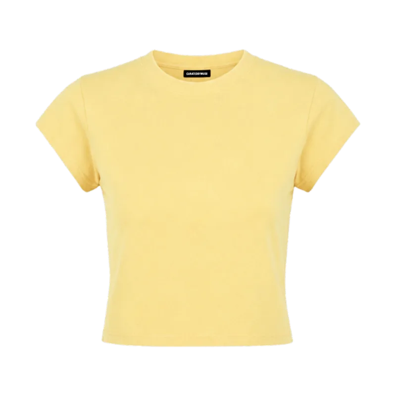 CBM Soft Cotton Mini Tee Sunflower