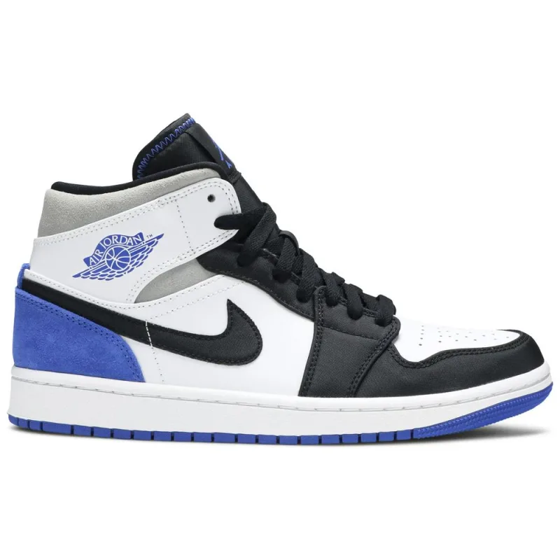 Air Jordan 1 Mid SE Royal Black Toe