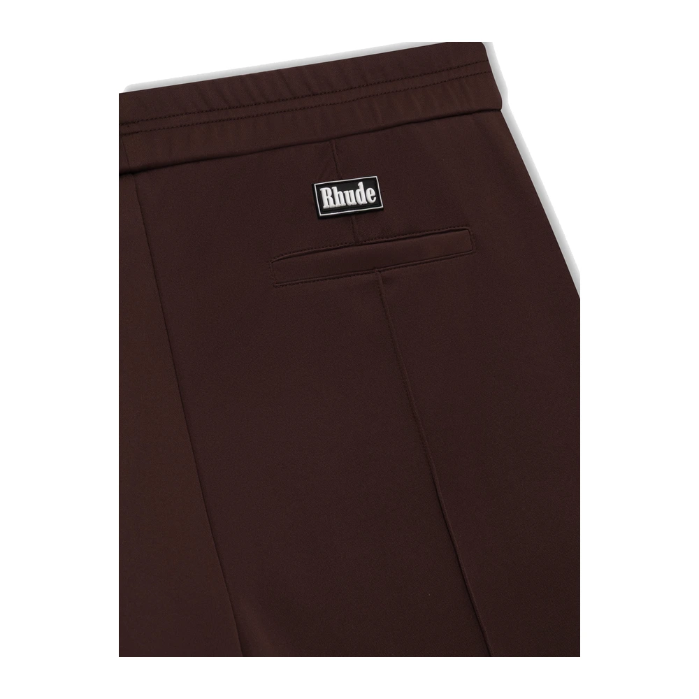 Rhude Trofeo Track Pants Chocolate