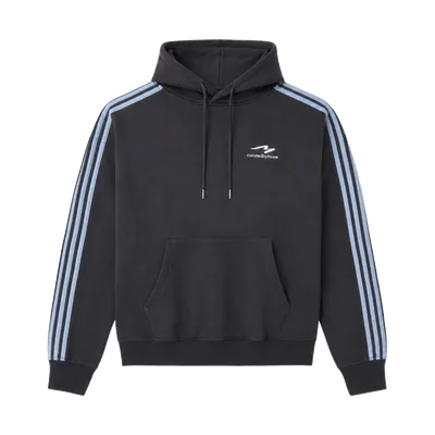 CBM French Terry Striped Hoodie Skyline