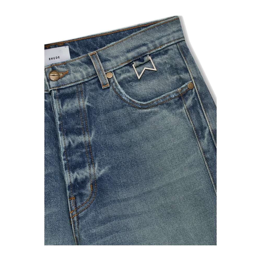 Rhude Relaxed Traxedo Denim Isla Indigo