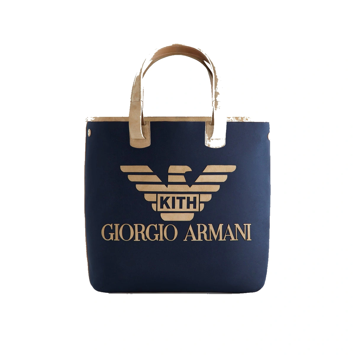 Giorgio Armani & Kith Canvas Tote Nocturnal