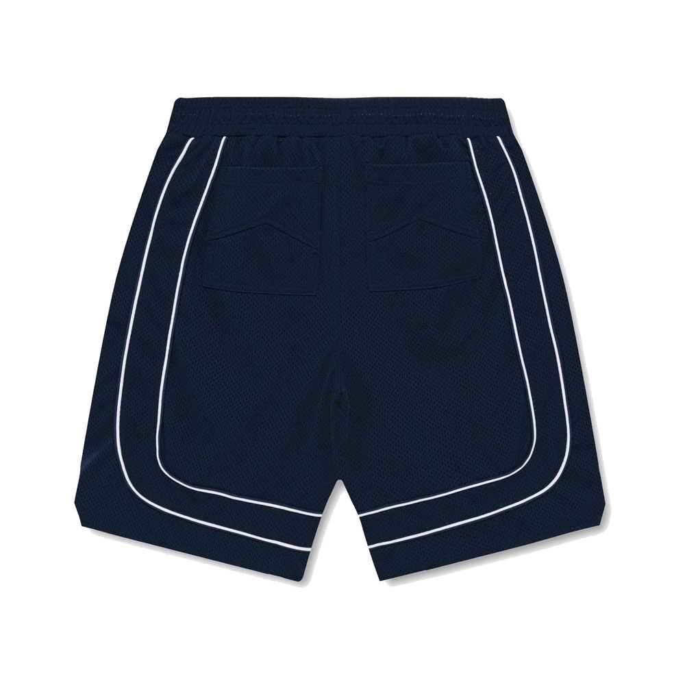 Rhude Mesh Piping Baggy Track Short Navy / White (RHSS26SH01041-NVW)