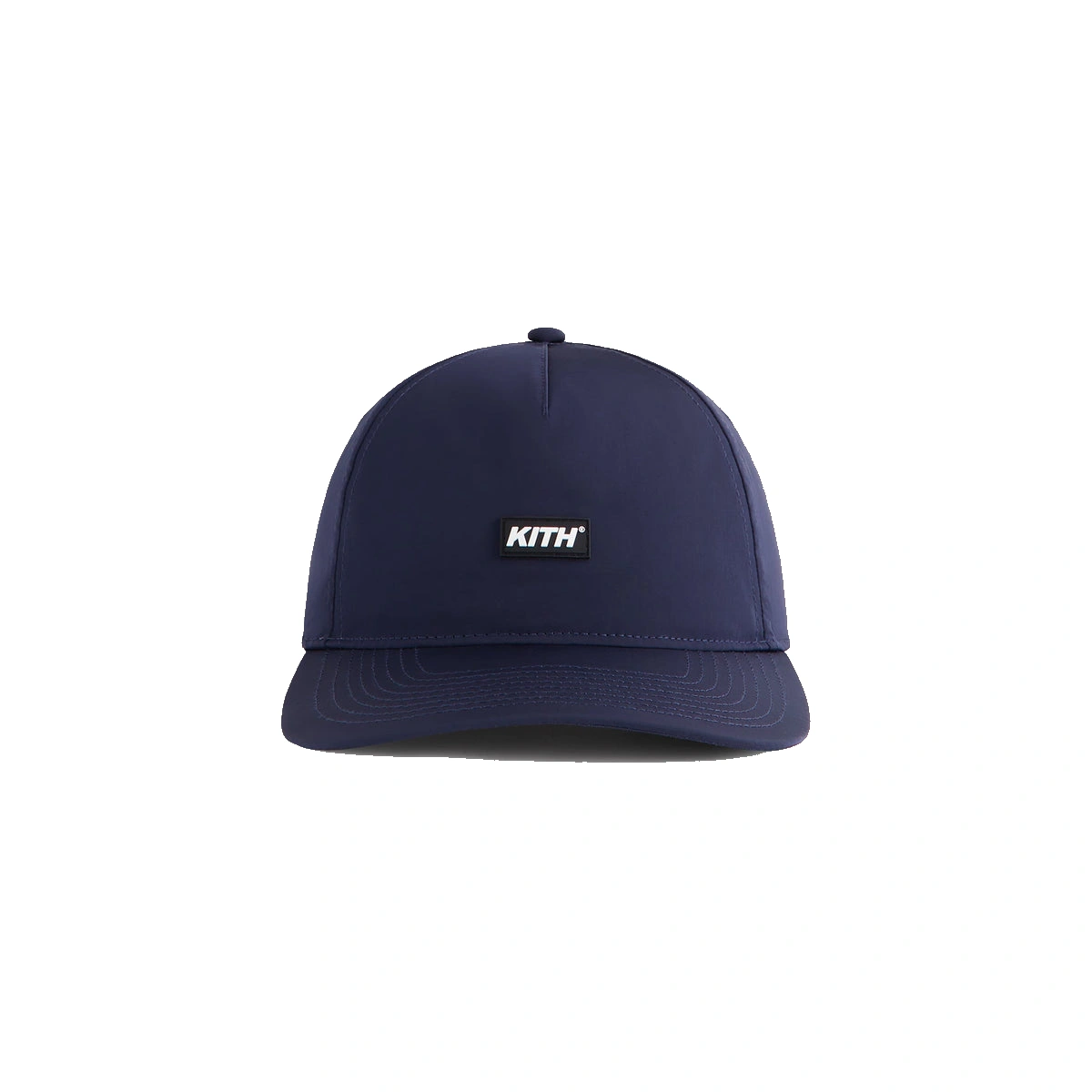 Kith Wrinkle Nylon Bay Low Pinch Crown Snapback Nocturnal