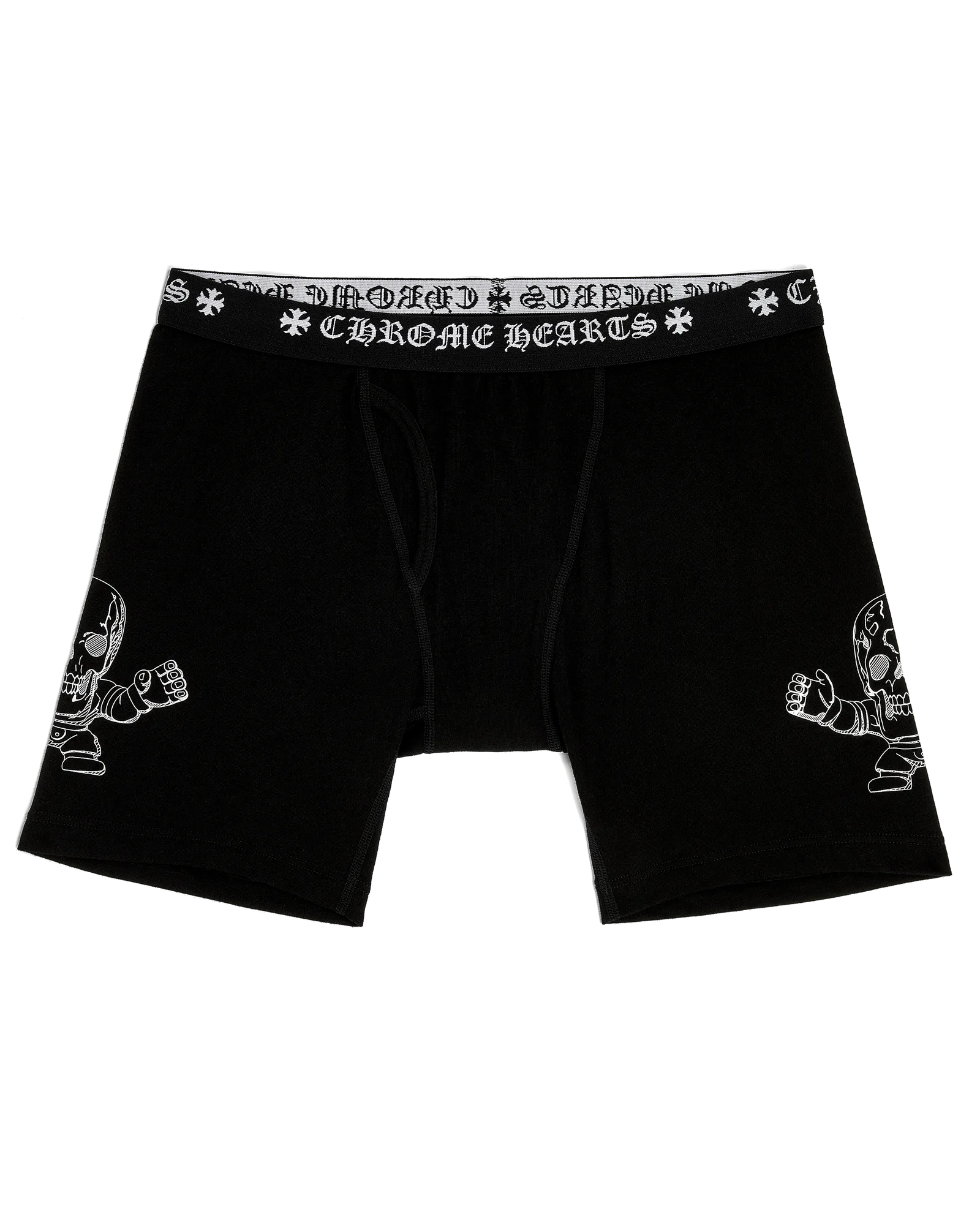 Chrome Hearts Foti Long Boxer Brief Black