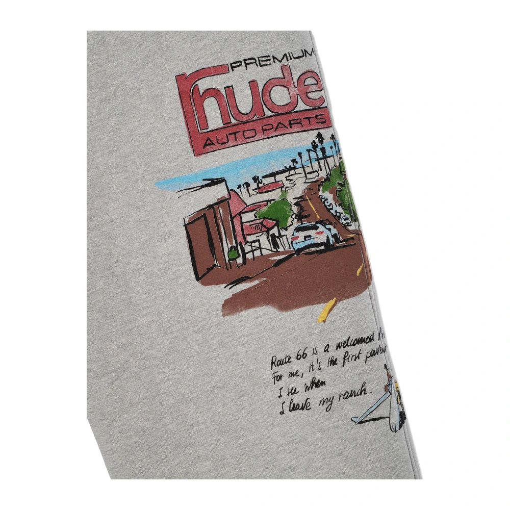 Rhude Highway One Sweatpant Heather Grey / Multi