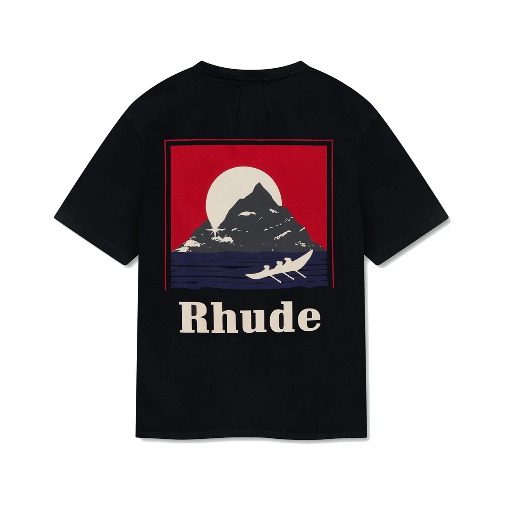 Rhude Moonlight Regatta Tee Vintage Black / White