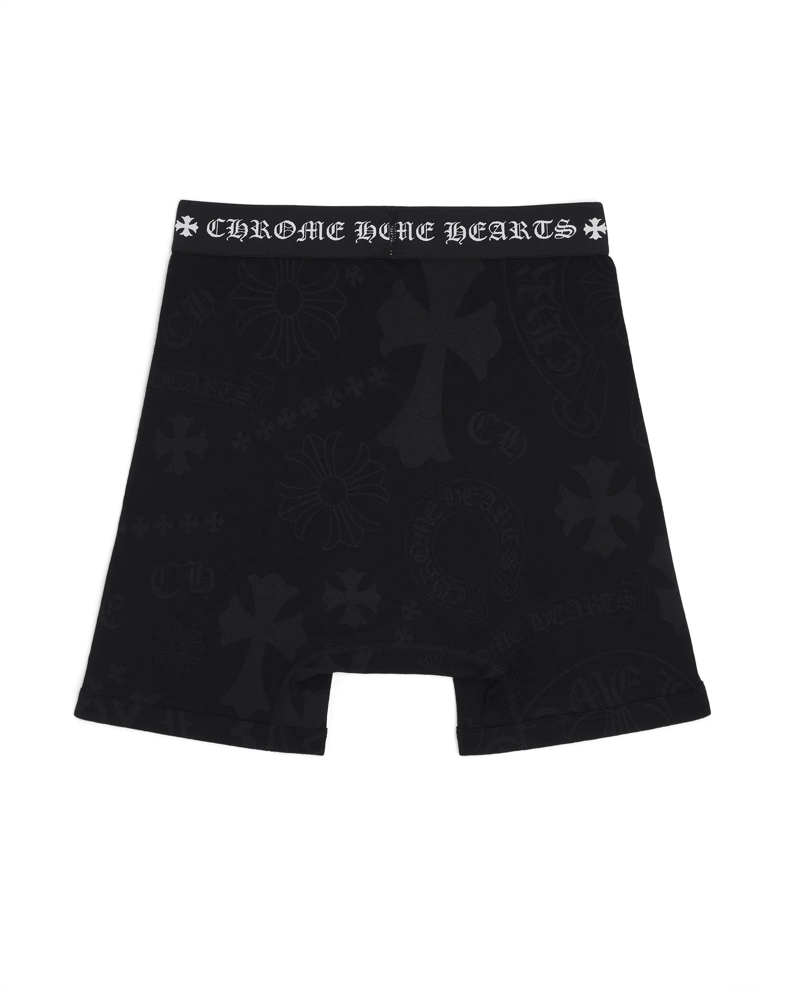 Chrome Hearts Classic Rib Boxer Brief Black Stencil