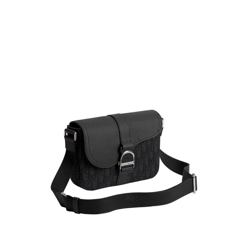 Dior Saddle Heritage Messenger Bag with Flap