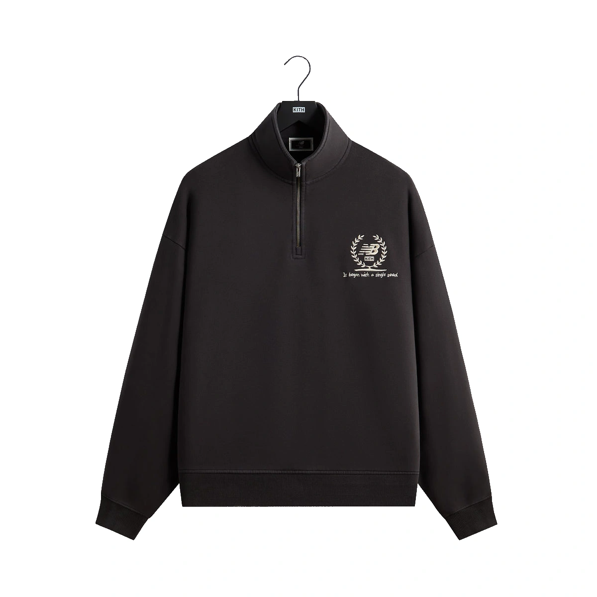 Kith & New Balance Nelson Quarter Zip Nightfall