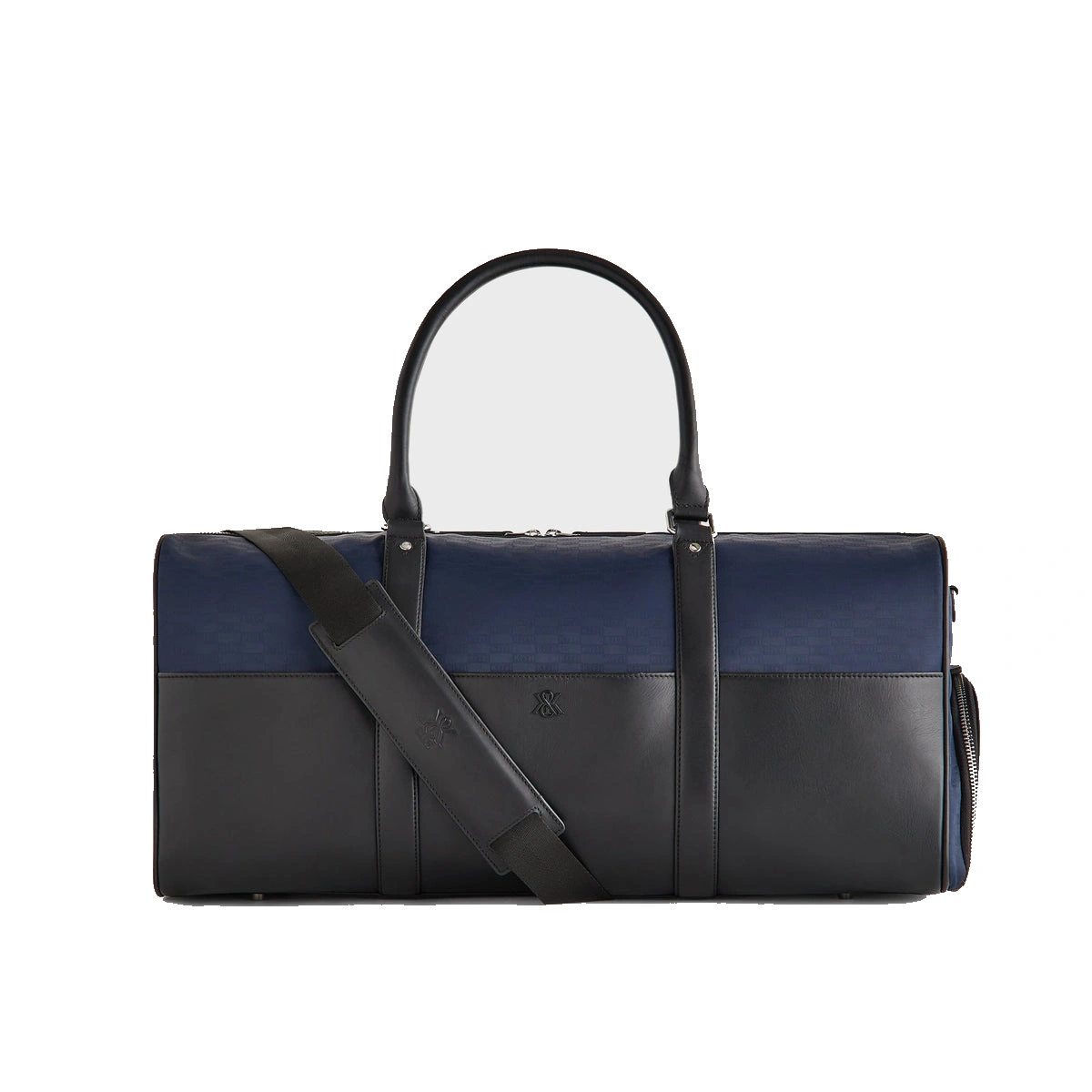Kith Monogram Nylon Leather Traveler K55 Bag Nocturnal