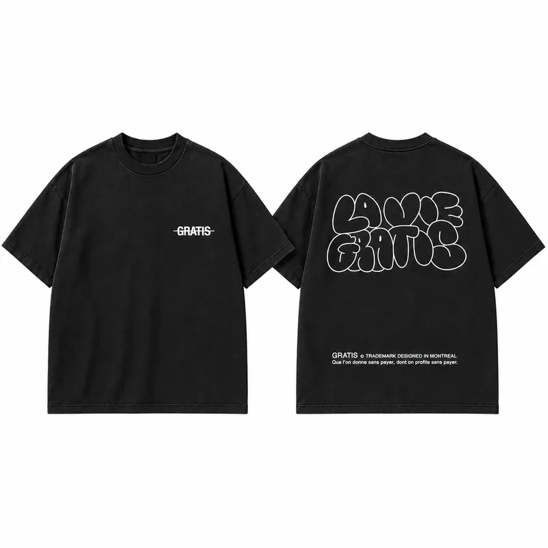 GRATIS La Vie Gratis Premium T-Shirt — view 1