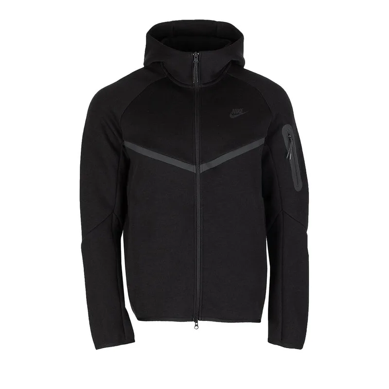 Nike Tech Full-Zip Windrunner Hoodie 'Black'