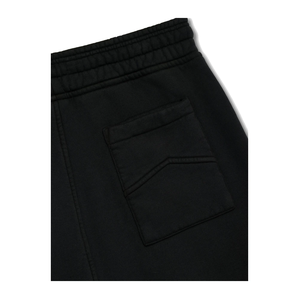 Rhude Classique Sweat Shorts Black / White (RHPF26SH01012-BLW)