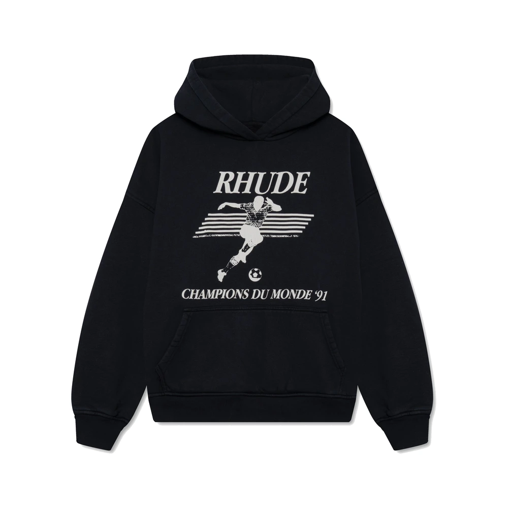 Rhude Set Piece Hoodie Vintage Black