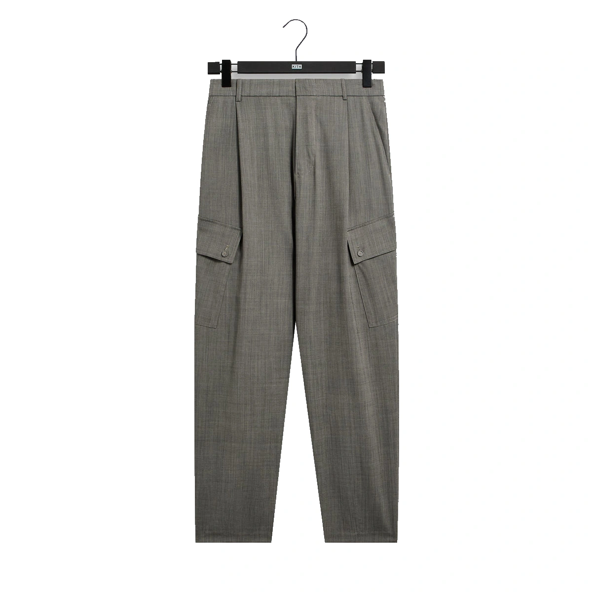 &Kin Tropical Wool Gibbs Pant Grey Melange