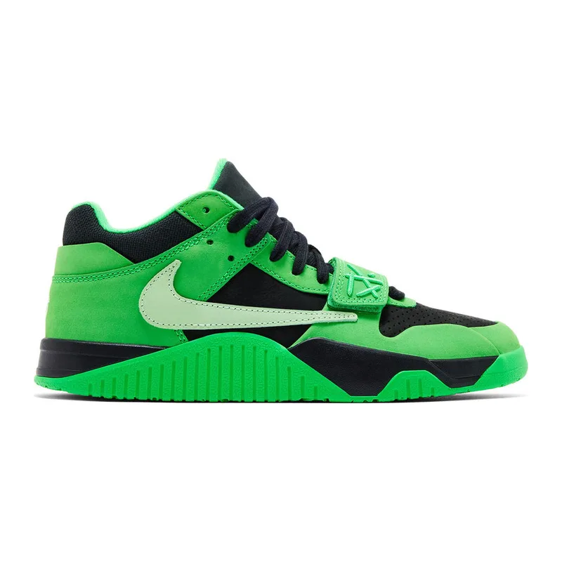 Jordan CJ1 T-Rexx Travis Scott Green Spark