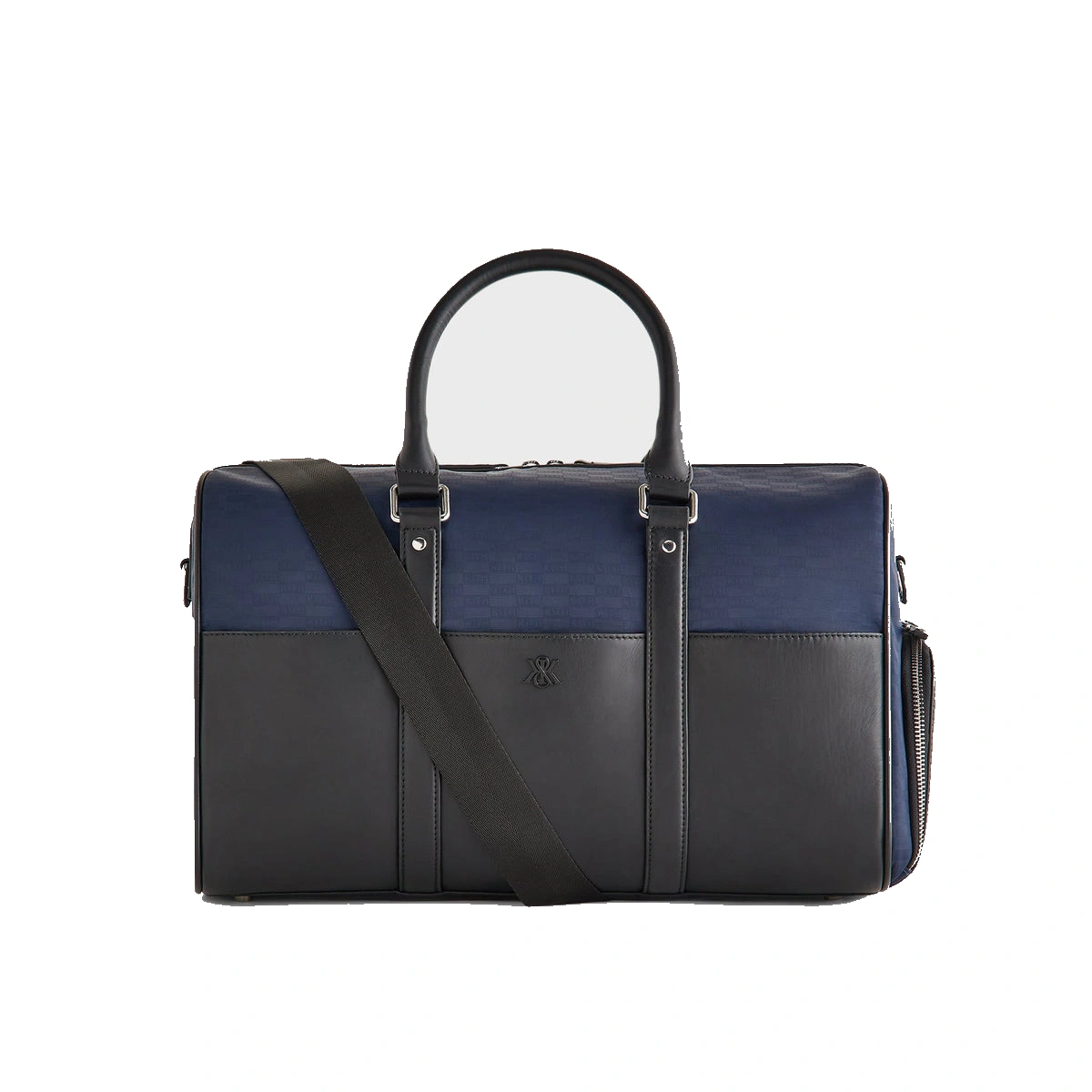 Kith Monogram Nylon Leather Traveler K40 Bag Nocturnal