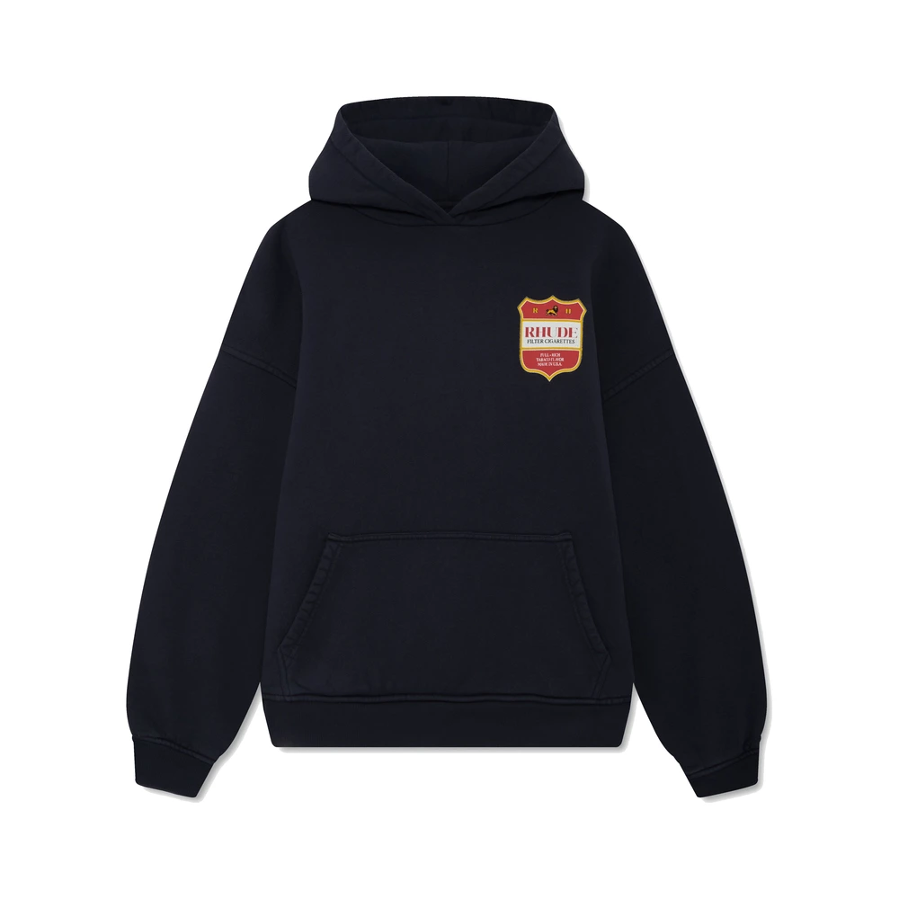 Rhude Filtaro Crest Hoodie Vintage Black