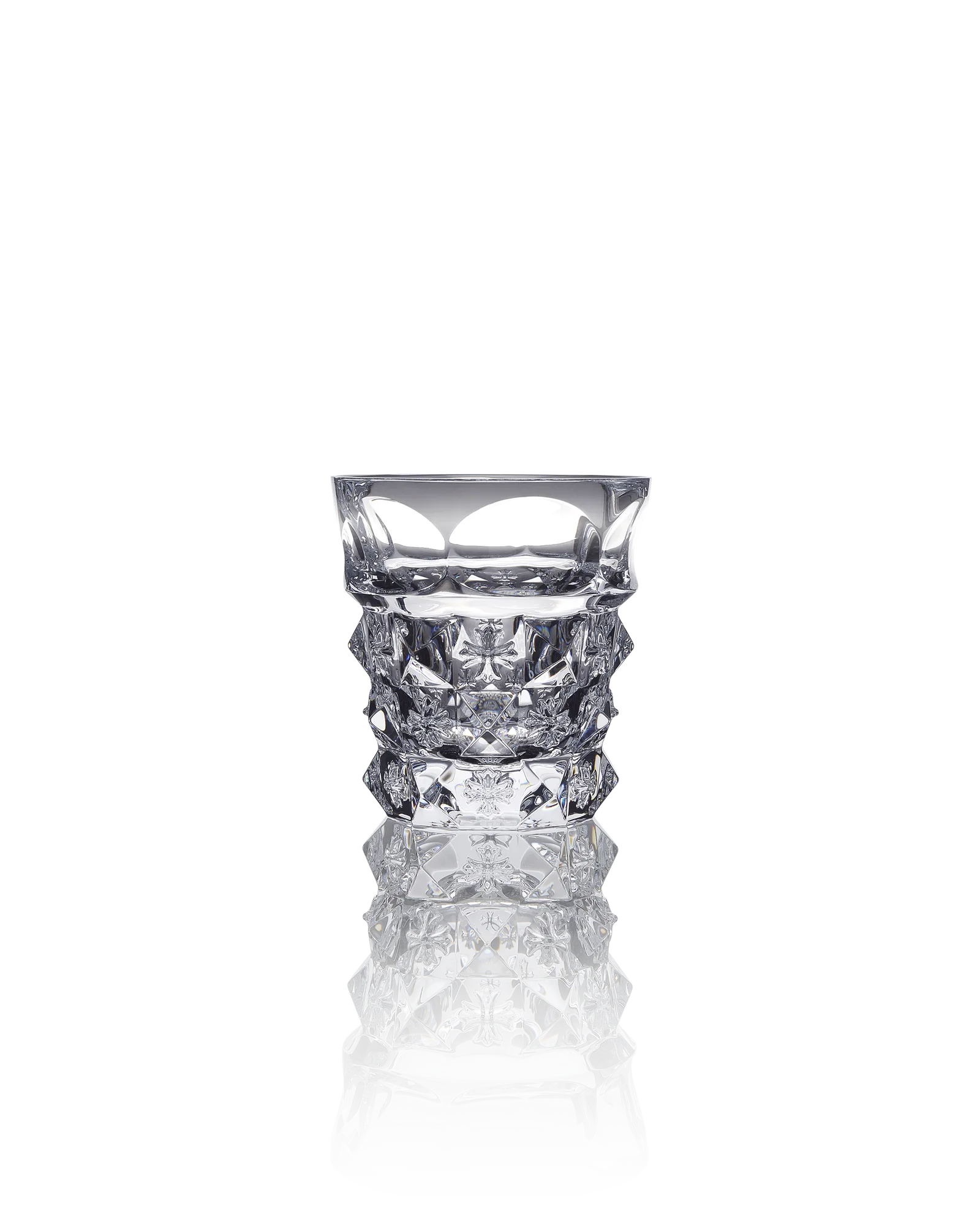 Chrome Hearts Baccarat Triple Old Fashion Glass Set of Two
