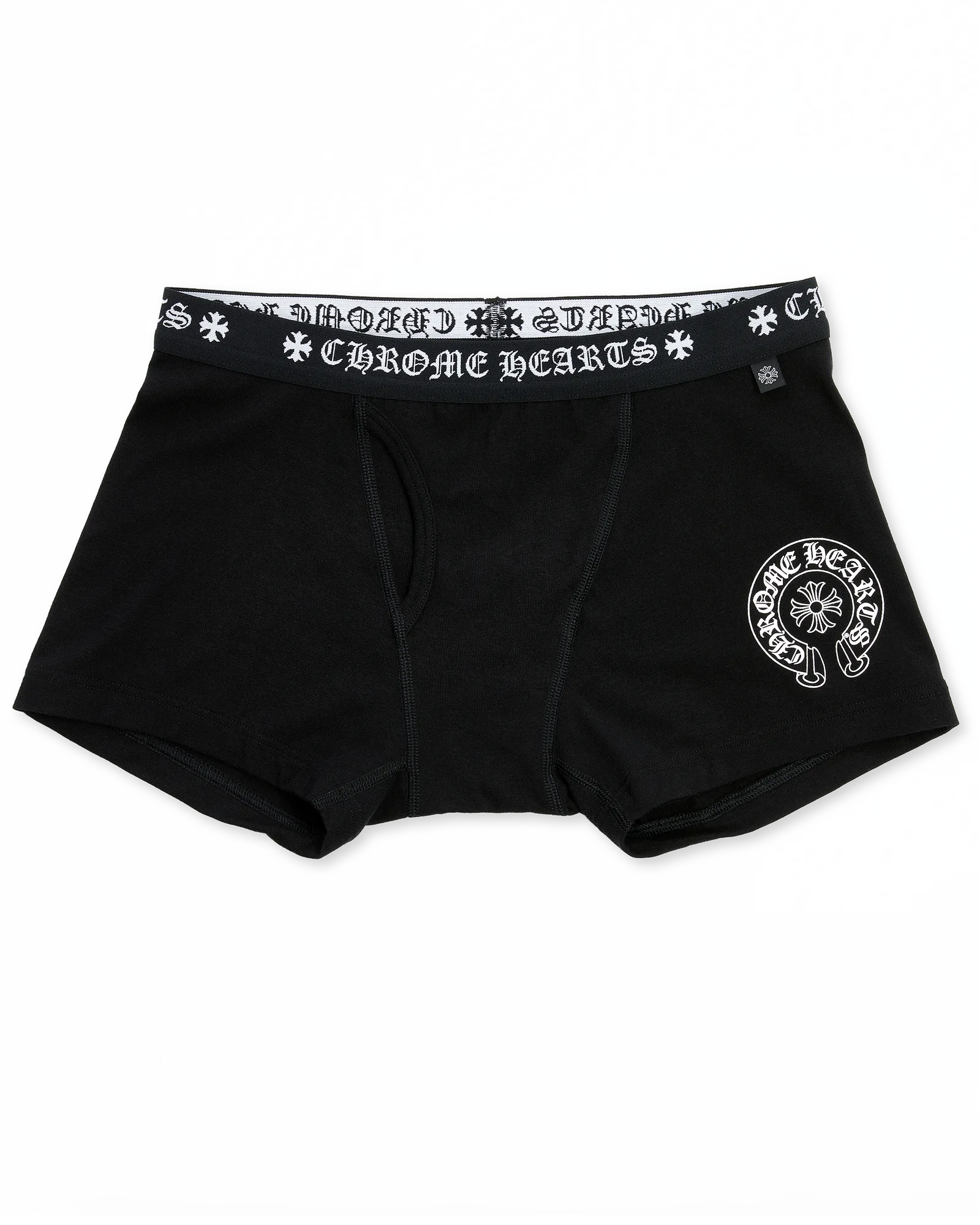 Chrome Hearts Short Boxer Brief Black / White