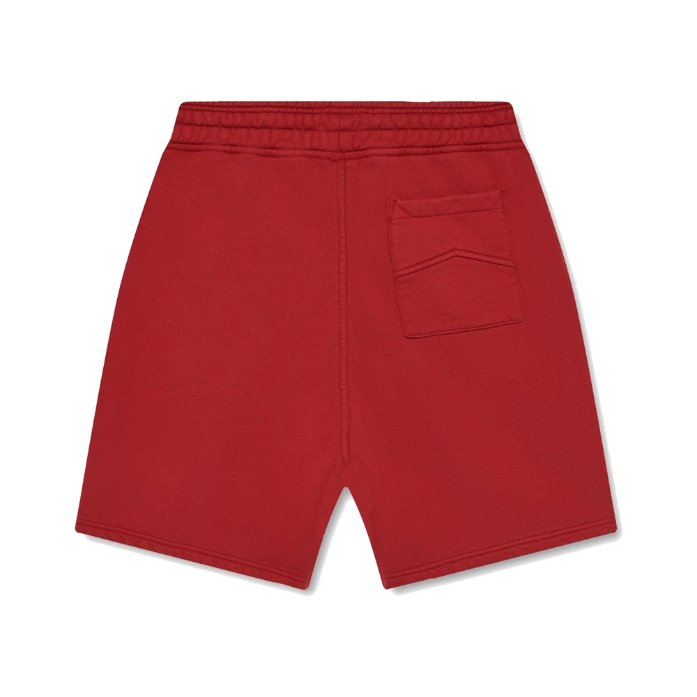 Rhude Mariner Regatta Sweat Shorts Vintage Red / White