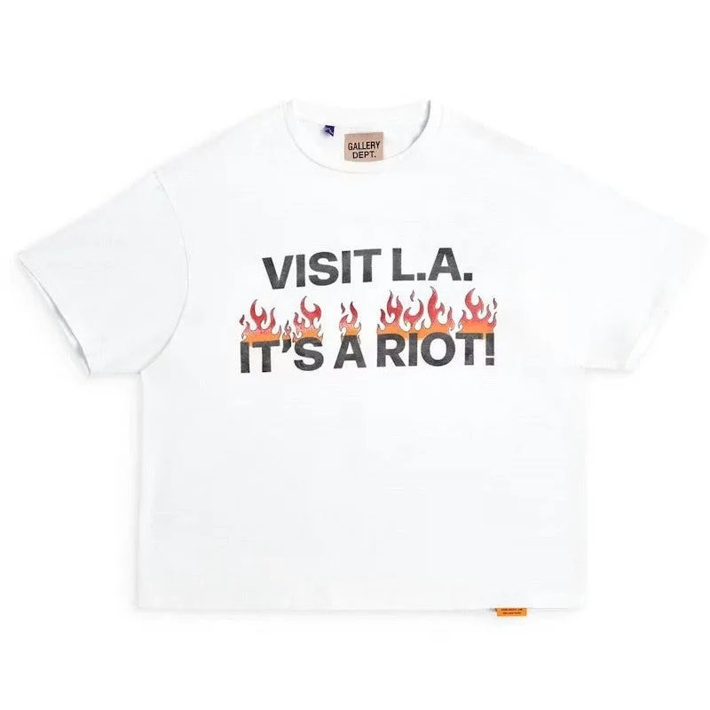 Gallery Dept. L.A. Riot T-Shirt White