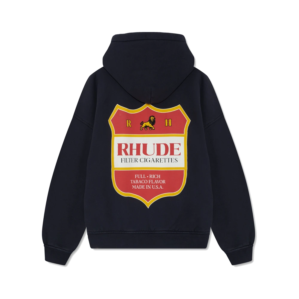 Rhude Filtaro Crest Hoodie Vintage Black