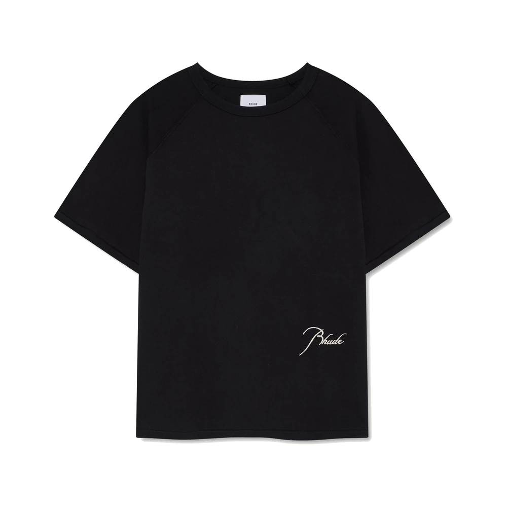 Rhude Classique Raglan Tee Black / White