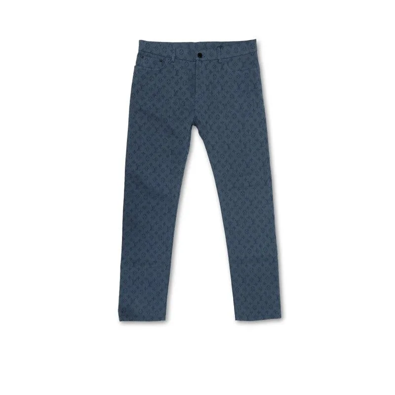 Louis Vuitton Monogram Slim Jeans Blue