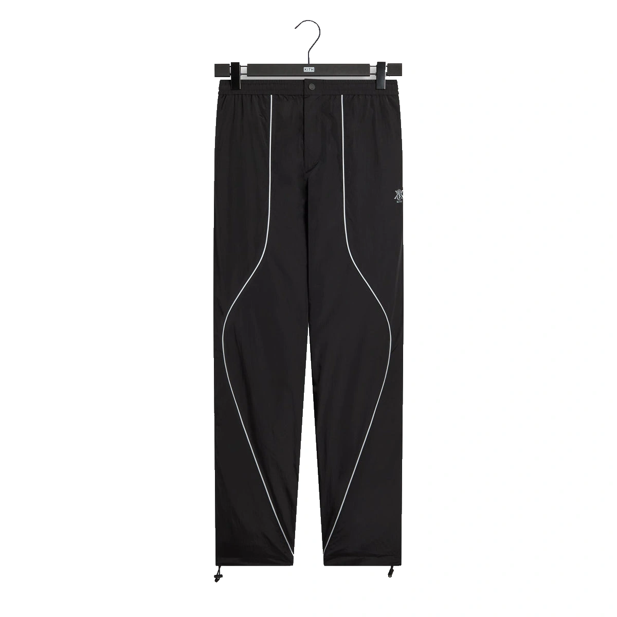 Kith Seamed Nylon Bolt Pant Black