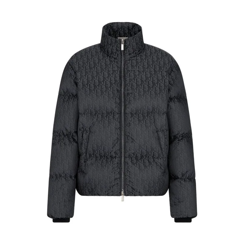 Dior Oblique Down Jacket Black