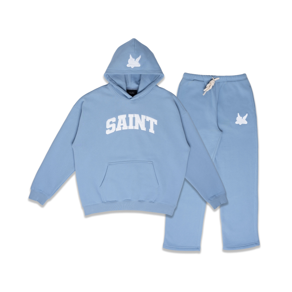 Saint Heavyweight Brushed Set Azure