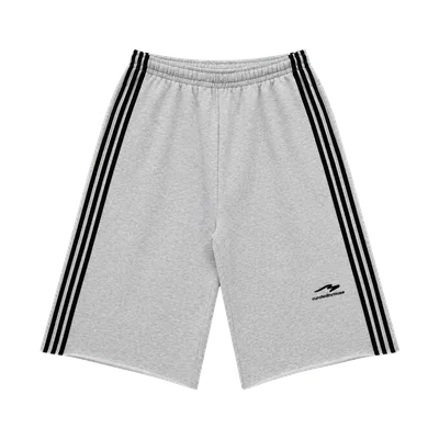 CBM French Terry Long Short Sports Grey