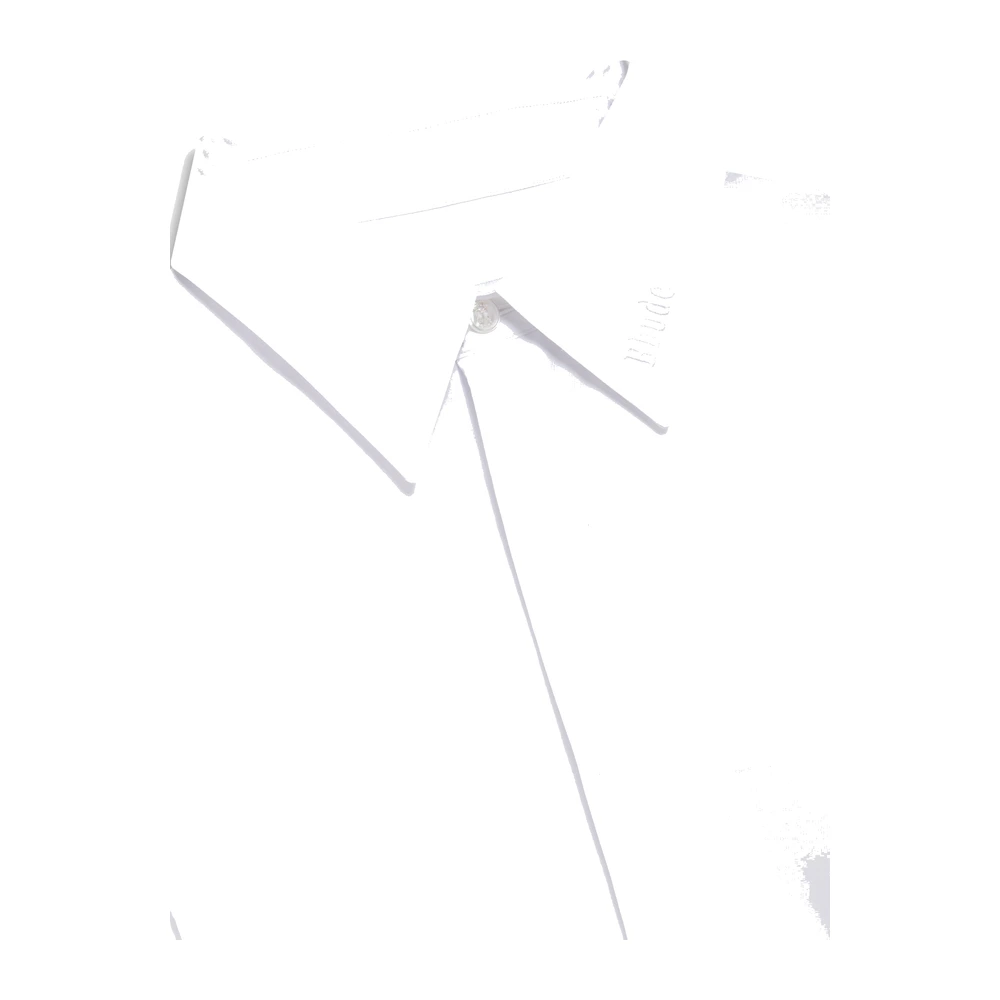 Rhude Papillon Poplin LS Suiting Shirt White