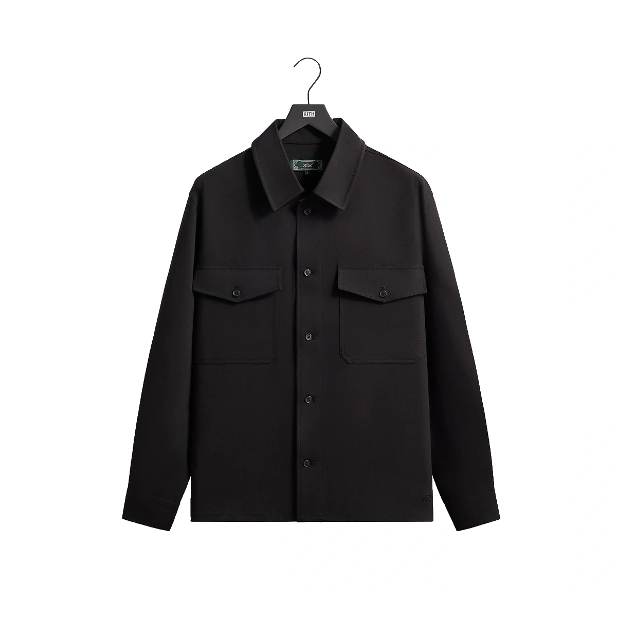 Kith Midweight Double Weave Ace Buttondown Black