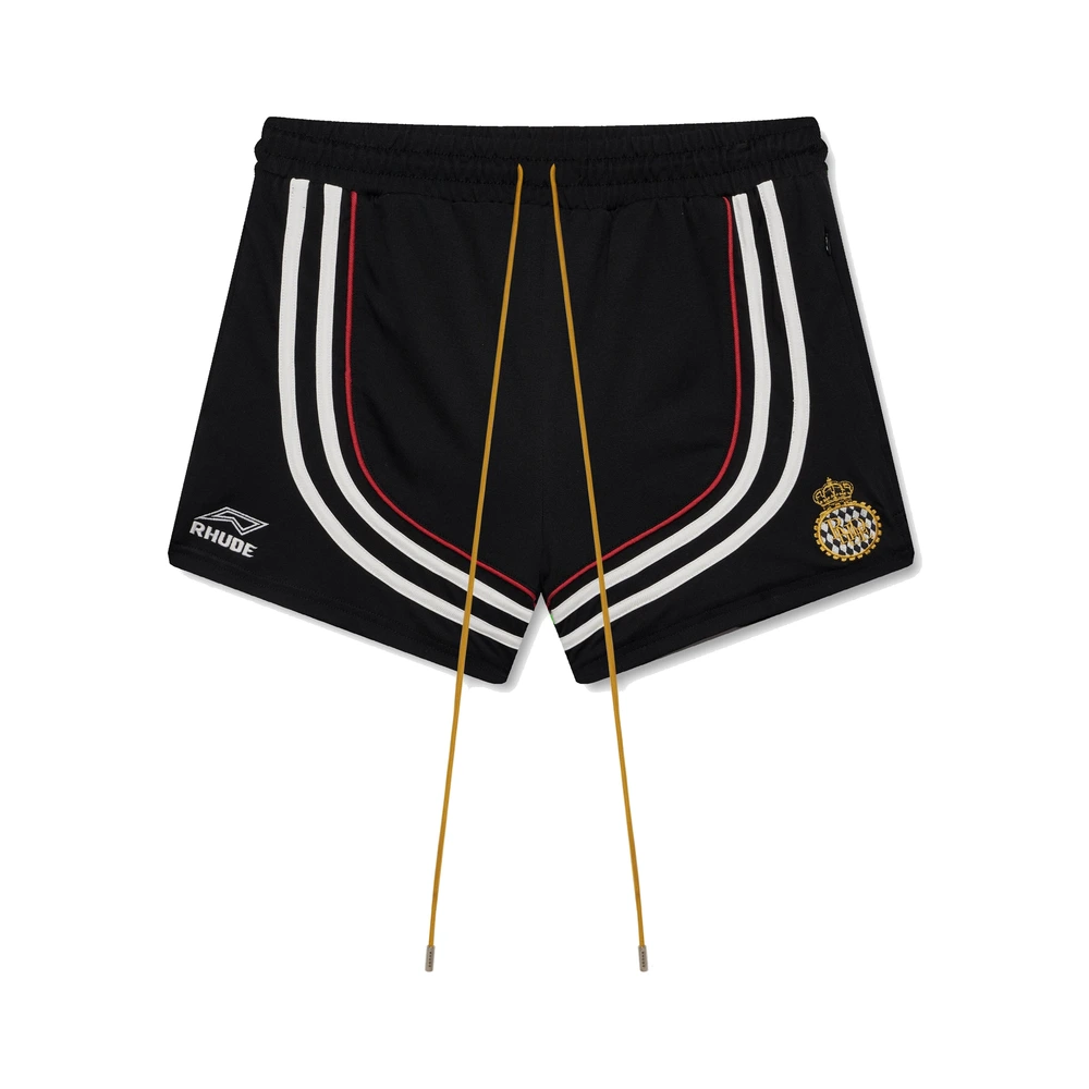 Rhude Lago Veille Soccer Short Black / White