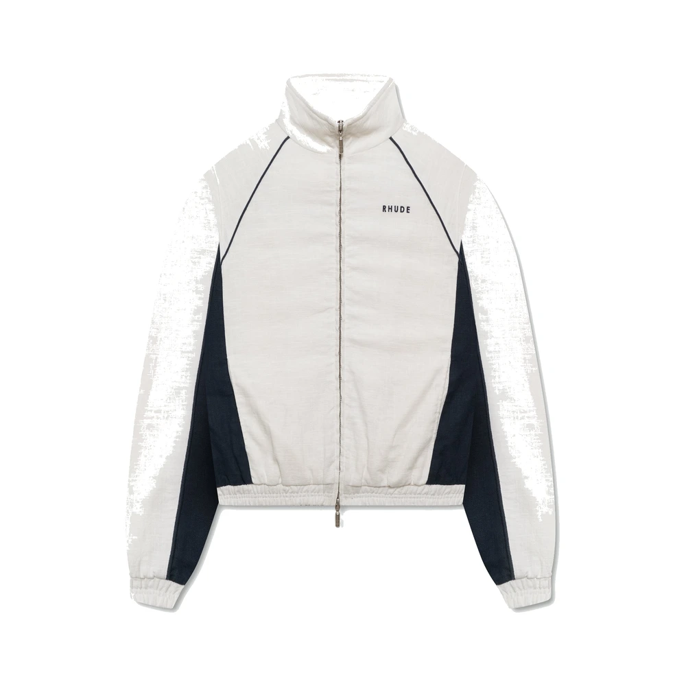 Rhude Ramona Piping Track Jacket Navy / White