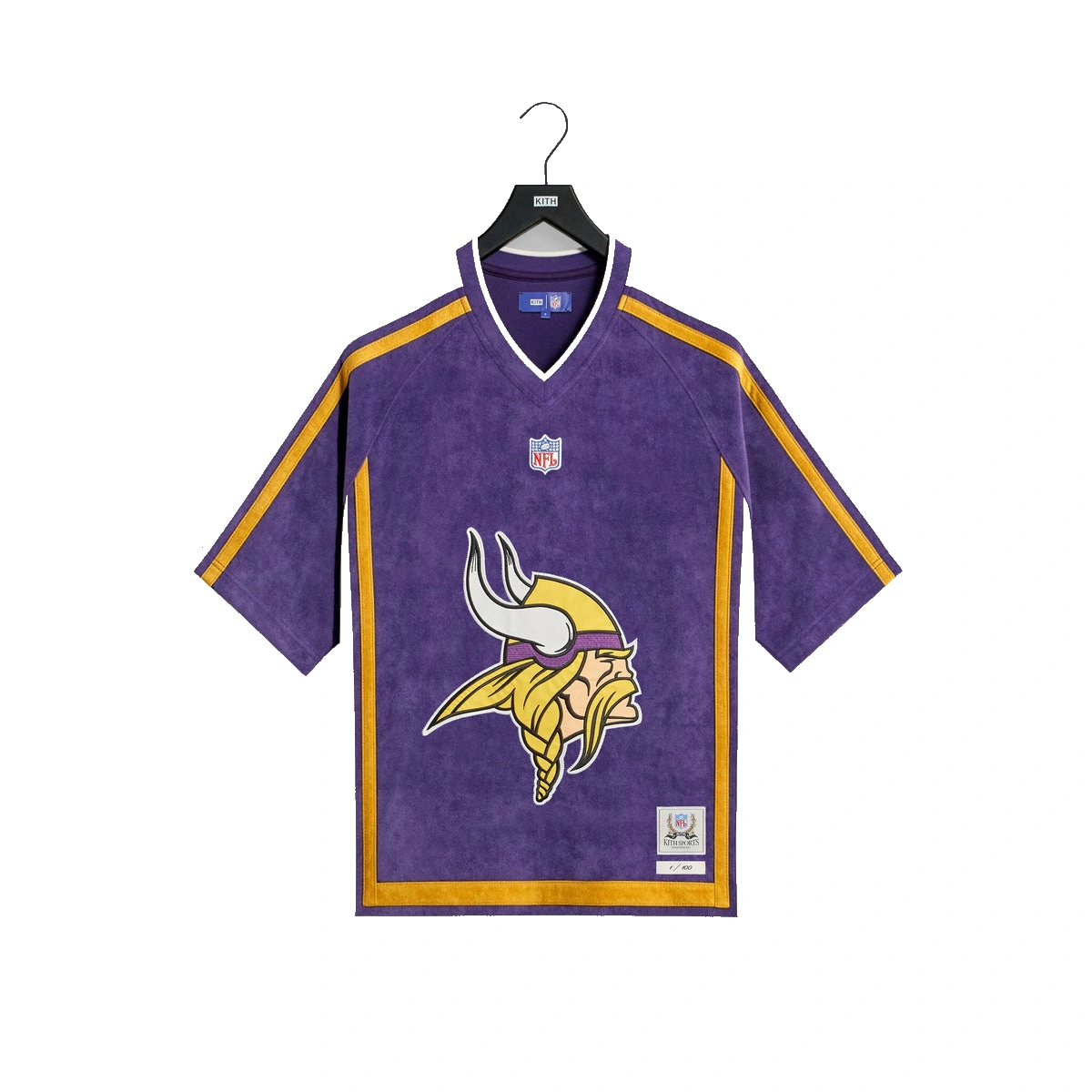 Kith & the NFL for the Minnesota Vikings Leon Shirt Piper