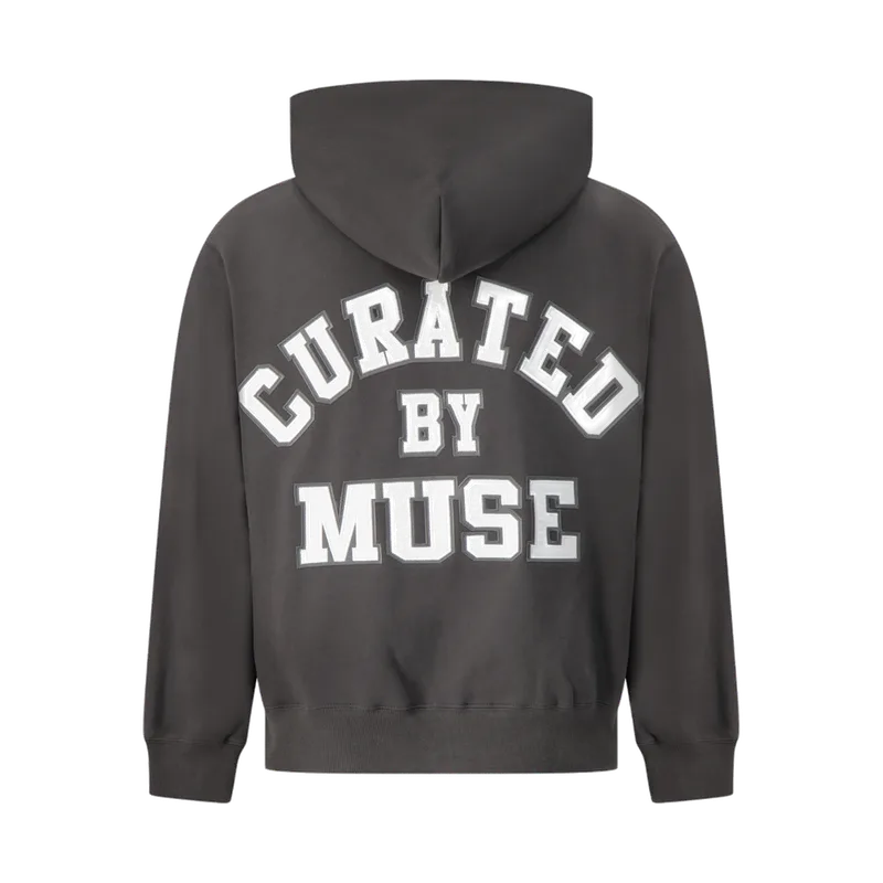 CBM Sweat à capuche zippé épais Anthracite