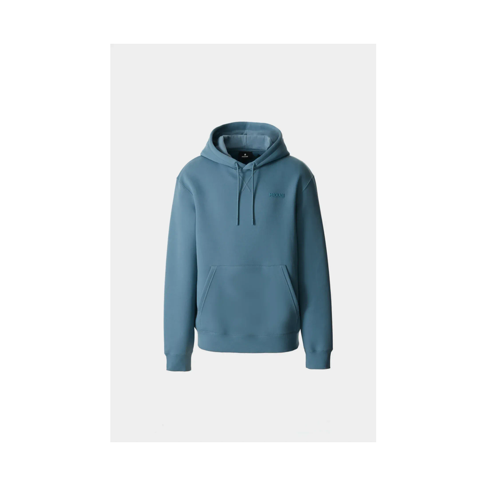Mackage Kolton Double-Face Jersey Logo Hoodie Provincial Blue Provencial Blue
